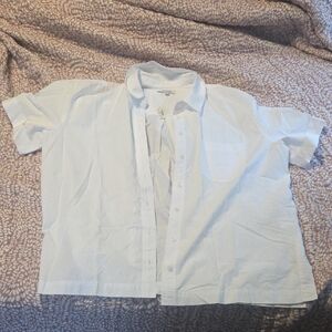 NWT Madewell Classic White Women's Button-Up Shirt